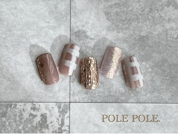 ポレポレ(POLE POLE.)の写真/自爪が伸ばせない方、お爪が小さい方にも！ショートだからこそ可愛いデザイン豊富☆持ち込みデザインOK◎