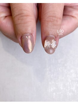 ウロネイルズ(ulo nails)/リボンパーツネイル