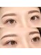 ヘーゼル バイ エッセ(HAZEL by esse.)の写真/【まつげパーマ+眉毛ワックス¥11000】持ちの良さ高評価★リラックスできる半個室で叶える垢抜け目元♪