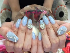 ★ビジューパーツ◆石チェーン★