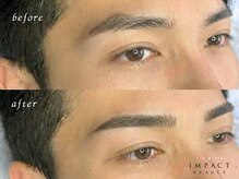 インパクト 岡山駅前サロン(IMPACT)/自然で好印象な眉デザイン