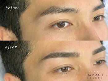 インパクト 岡山駅前サロン(IMPACT)/自然で好印象な眉デザイン