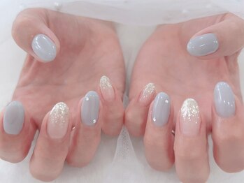 チャーミー(CHARMY)の写真/【ネイルが初めての方も大歓迎◎】全メニュー丁寧ケア♪落ち着いたプライベート空間で至福の美容タイムを*