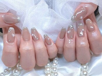 マイフェアレディ 今池(MyFairLady)の写真/派手過ぎない◎オフィスでも浮かない上品シンプルネイル☆日常に彩りを添える指先へ！