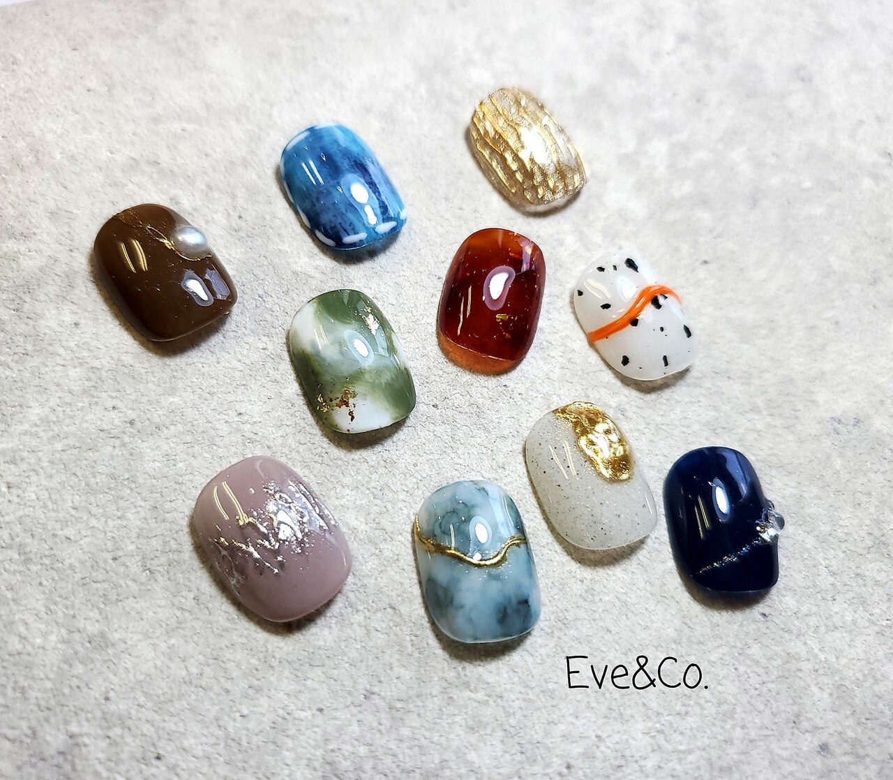 【共通】FOOT/親指アートデザイン♪