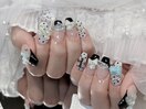 【Risa】ドットネイル