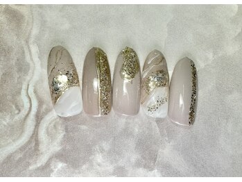 ローズクォーツ(Rose Quartz)/ニュアンスネイル ¥8,000