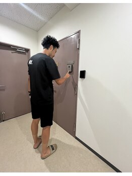 ナンバー(Number.)/ご来店時の流れ1