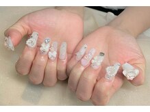 ヘブン ネイル 鶯谷(HEAVEN Nail)/チップ長さ出しアートつけ放題