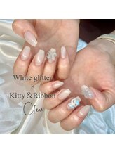 クリア なんば店(Clear)/シアーパステルブルー×りぼん