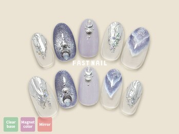 ファストネイル 大宮西口駅前店(FAST NAIL)/シースルー/マグネット【12339】