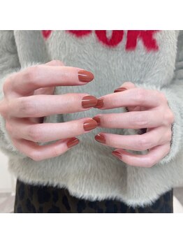 スピラ 上通店(Spira)/レッドブラウンワンカラー