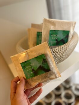 マークス カルム(MAЯKS calme)/お風呂用よもぎパックあります