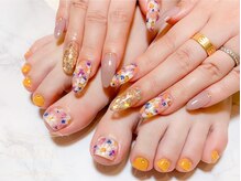 モアニ ヒロオ 恵比寿店(MOANI Hiroo)/フラワーアートネイル