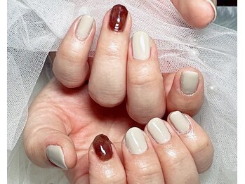 ジェー エス シー ネイル(J.S.C.nail)/アート/ニュアンス/グレージュ