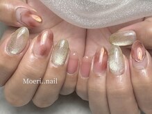 モエリネイル(Moeri..nail)の雰囲気(シンプルメニュー☆じゅんわりミラーニュアンス人気です○)