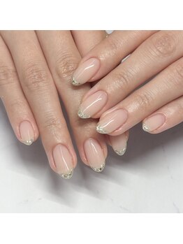 ネイルマムジジ(nailmum jiji)/ガラスフレンチ