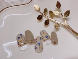 お花ネイル