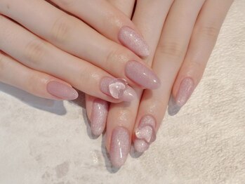 ラルネイル 大宮(Lull. nail)/ハート３D♪ ※要事前打ち合わせ