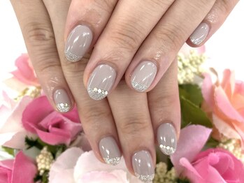 ディーネイル 四条烏丸(D-nail)/【山田】ラメフレンチ