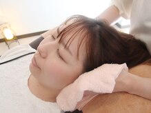 みみもふ/ホットタオルで温めます