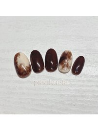 カフェオレネイル