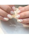 バターイエロー×夏ニュアンス