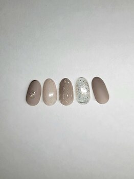 スターガーデン/秋冬ネイル