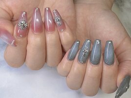 クロスネイルスカルプ　長さだし