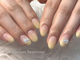 グラデーション×パーツ￥8000
