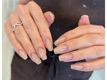 ネイル アヴァンス あべのルシアス店(Nail AVANCE.)/うるうる×スタッズ　misa