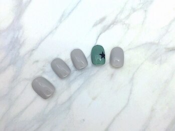 ザ アール ネイル カンパニー(the R nail company)/シェラック定額アートＡ￥7150