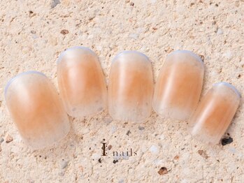 アイネイルズ 町田店(I nails)/ワンホンチークネイル　8980円