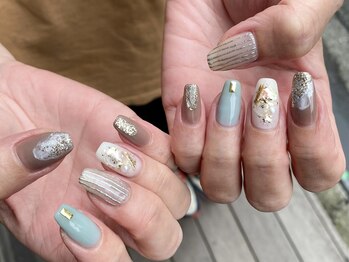 ネイルアルケー(Nail ARCHE)/大人ニュアンスネイル