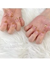 はあとねいる 八戸日計店/☆お客様ヒョウ柄ネイル☆