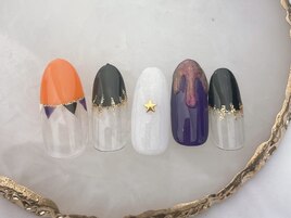 ハロウィンネイル¥7980