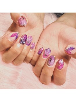 ラッシュ ネイル(LUSH nail)/マーメイドネイル