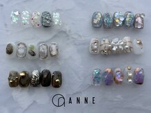 アンネ 梅田 GRACE店(ANNE)の雰囲気（1番人気当店オリジナルの毎月変わる10本アートコース。）