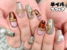 ネイルマフィア 池袋店(NAIL MAFIA)/個性派ゴテゴテニュアンス