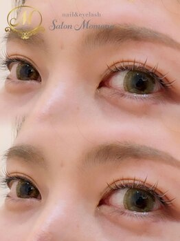 モモナの写真/これからの時期にオススメ♪軽くて負担が少ないフラットラッシュのカラーエクステ入荷しました★