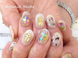 【ニュアンスネイル】