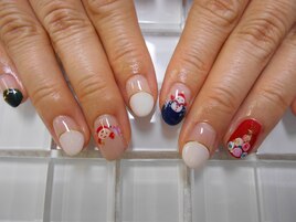 クリスマスネイル