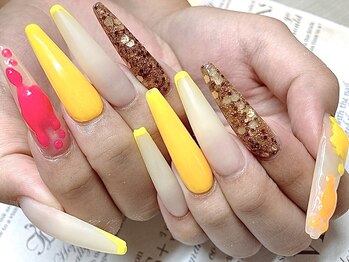 【スカルプ】お好きなアート6本