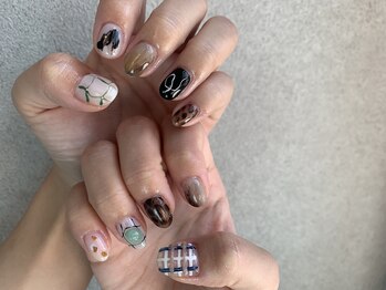 クレセント アイ アンド ネイル 大濠公園店(Crescent)/ニュアンスネイル