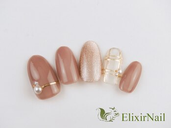 エリクサーネイル 心斎橋(Elixir Nail)/定額aシンプル/クーポン使用