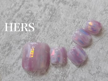 ハーズ(HERS)/FOOT シンプルアート