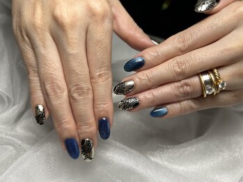 エスビューティー(es.beauty)/ミラー×手書きブラックレース