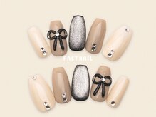 ファストネイル ロコ 昭島店(FAST NAIL LOCO)の雰囲気（大人気のマグネットネイル×リボンデザイン[昭島八王子/橋本]）
