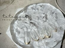 テテネイル(tete.nail)/水光マグネット×ミラーフレンチ