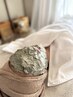 天然クレイパック＆リンパマッサージ(90分)≪お顔の気になるところ重点ケア≫
